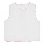 Βαμβακερό πουκάμισο σε λευκό και ροζ χρώμα Chicco 266945 