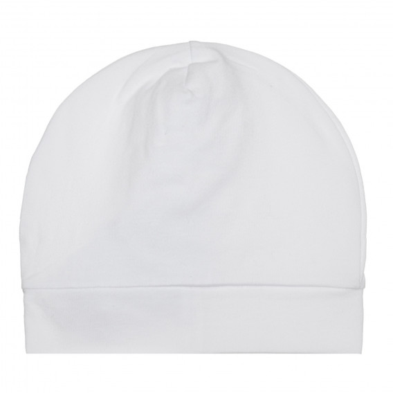 Βαμβακερό παιδικό καπέλο, λευκό Chicco 266954 3