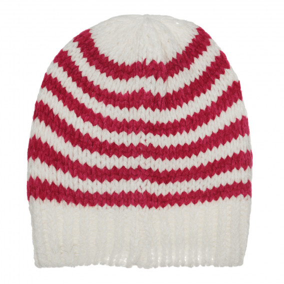 Ριγέ μωρό καπέλο σε λευκό και ροζ χρώμα Chicco 266989 3