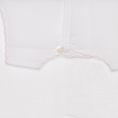 Βαμβακερό τοπ σε λευκό και ροζ χρώμα Chicco 267034 3