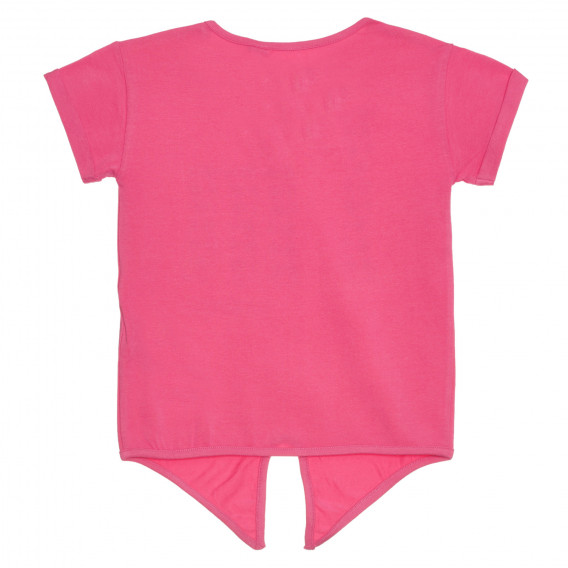 Βαμβακερό μπλουζάκι, ροζ Chicco 267043 4