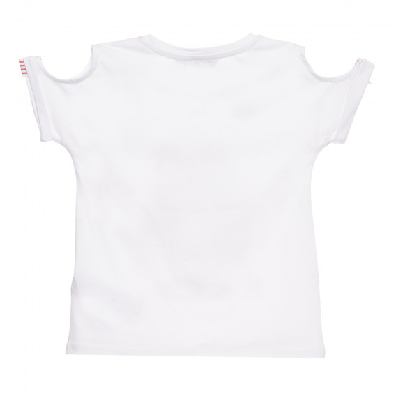Βαμβακερό μπλουζάκι MILANO, λευκό Chicco 267199 4