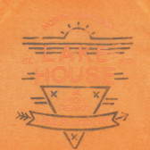 Βαμβακερό μπλουζάκι LAKE HOUSE, πορτοκαλί Chicco 267207 3
