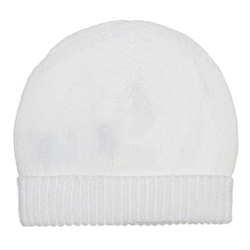Βαμβακερό παιδικό καπέλο, λευκό  267327