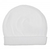 Βαμβακερό παιδικό καπέλο, λευκό Chicco 267329 3