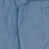 Μακρύ βαμβακερό παντελόνι, μπλε Chicco 267430 3