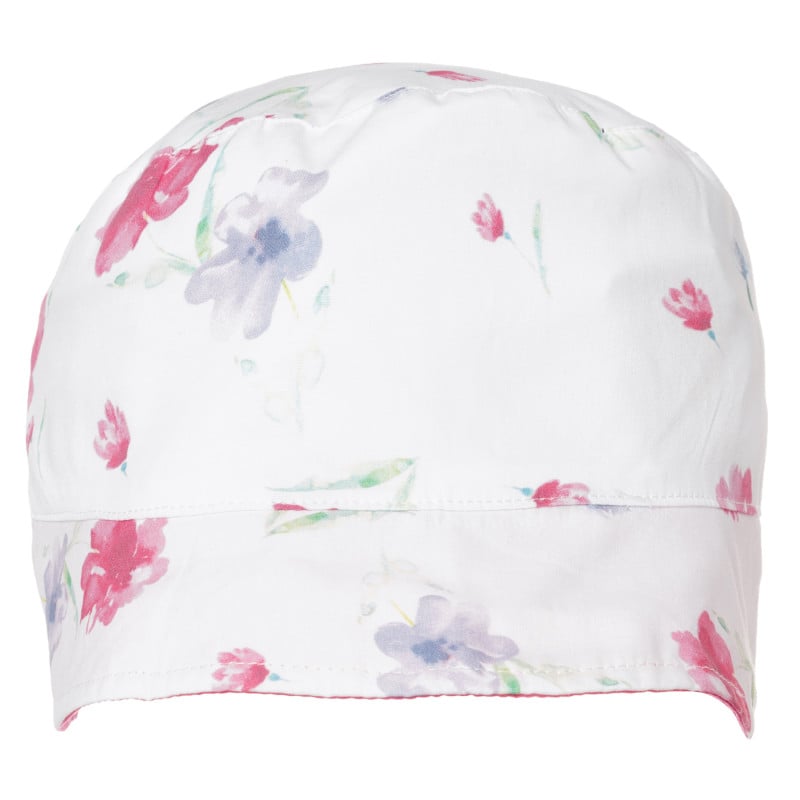 Βρεφικό καπέλο διπλής όψης με floral print  267546