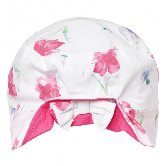 Βρεφικό καπέλο διπλής όψης με floral print Chicco 267547 3