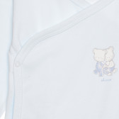 Βαμβακερό φορμάκι με μωρά αρκουδάκια, μπλε Chicco 267819 3