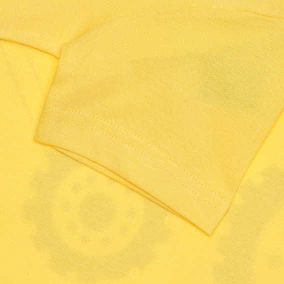 Βαμβακερό μπλουζάκι LITTLE BOY για μωρό, κίτρινο Chicco 267843 3