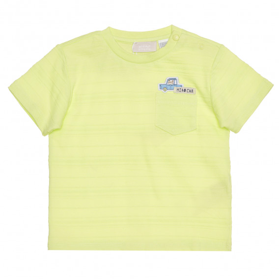 Βαμβακερό μπλουζάκι για μωρό, πράσινο Chicco 267914 