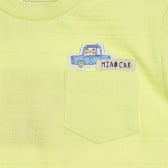 Βαμβακερό μπλουζάκι για μωρό, πράσινο Chicco 267915 2