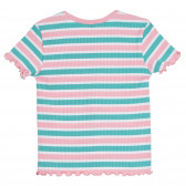Ριγέ κοτλέ μπλουζάκι για μωρό, πολύχρωμο Benetton 268523 4