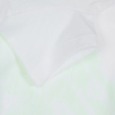 Παίξτε βαμβακερό μπλουζάκι για μωρό, λευκό Benetton 268568 3