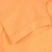 T-shirt με εκτύπωση παλάμης, πορτοκαλί Benetton 268584 3