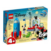 Διαστημικός πύραυλος Lego - Mickey and Minnie, 88 μέρη Lego 268842 