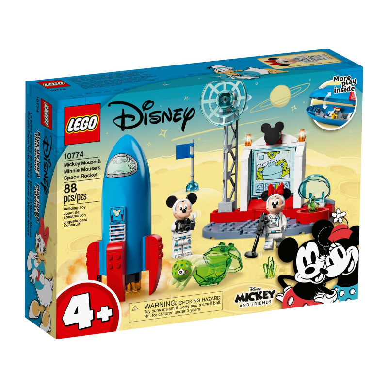 Διαστημικός πύραυλος Lego - Mickey and Minnie, 88 μέρη  268842
