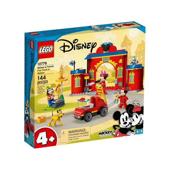 Lego - Πυροσβεστική και φορτηγό Mickey and Friends, 144 ανταλλακτικά Lego 268850 