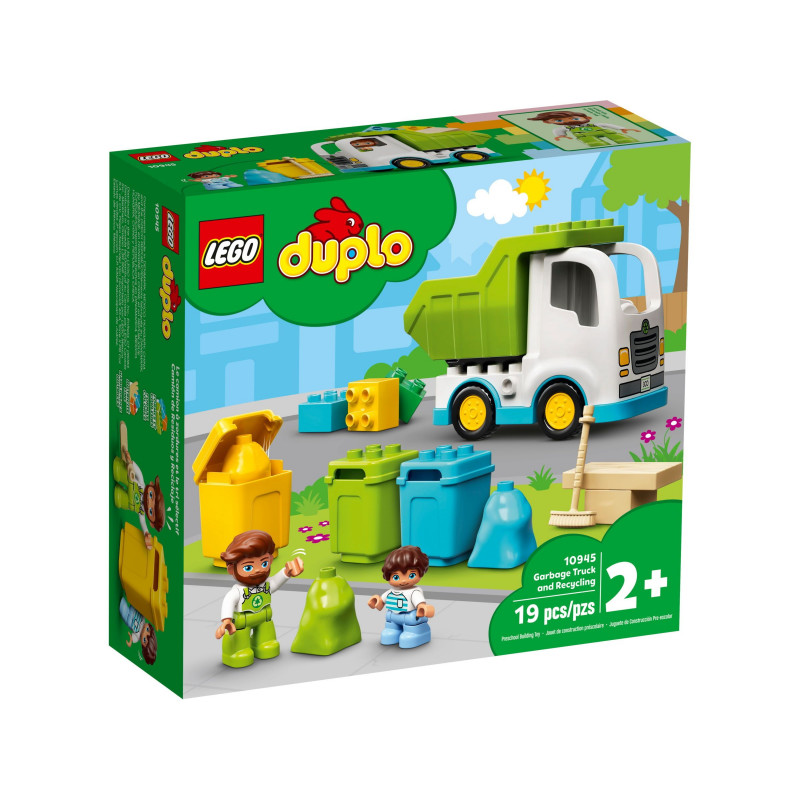 Lego - Φορτηγό απορριμμάτων και ανακύκλωσης, 19 ανταλλακτικά  268882
