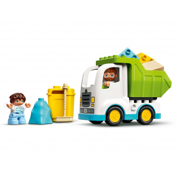 Lego - Φορτηγό απορριμμάτων και ανακύκλωσης, 19 ανταλλακτικά Lego 268885 4