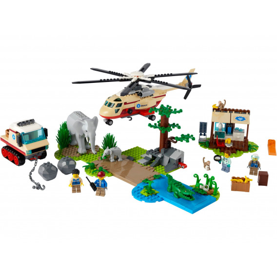 Lego - Διάσωση σε άγρια κατάσταση, 525 μέρη Lego 268995 2