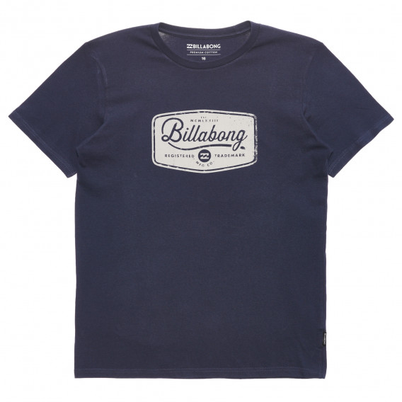 Βαμβακερή μπλούζα με μακριά μανίκια για μπλε αγόρι Billabong 269158 