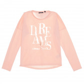 Μακρυμάνικη μπλούζα για ροζ κορίτσι BLUE SEVEN 269172 