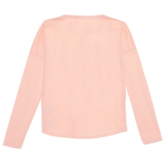 Μακρυμάνικη μπλούζα για ροζ κορίτσι BLUE SEVEN 269174 4