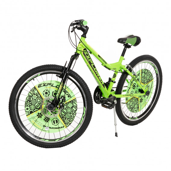 Παιδικό ποδήλατο EXPLORER FORCE 24 ", πράσινο Venera Bike 269944 