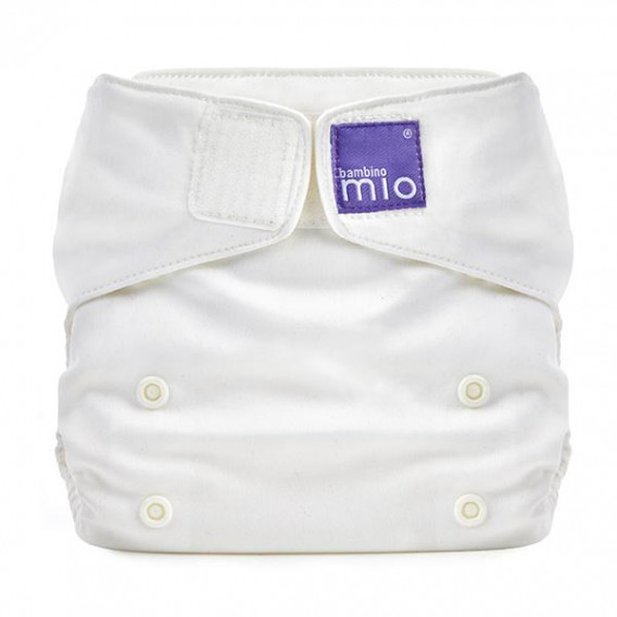 Επαναχρησιμοποιούμενες πάνες - λευκό, Μέγεθος: one size- άνω των 4 κιλών, 1 τεμάχιο Bambino MIO 270026 
