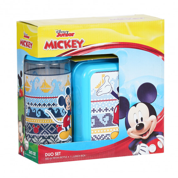 Σετ με μπουκάλι 500ml και κουτί φαγητού, Mickey Mouse Mickey Mouse 270107 4