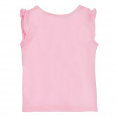 Βρεφικό μπλουζάκι με πτυχώσεις, ροζ Cool club 270347 4