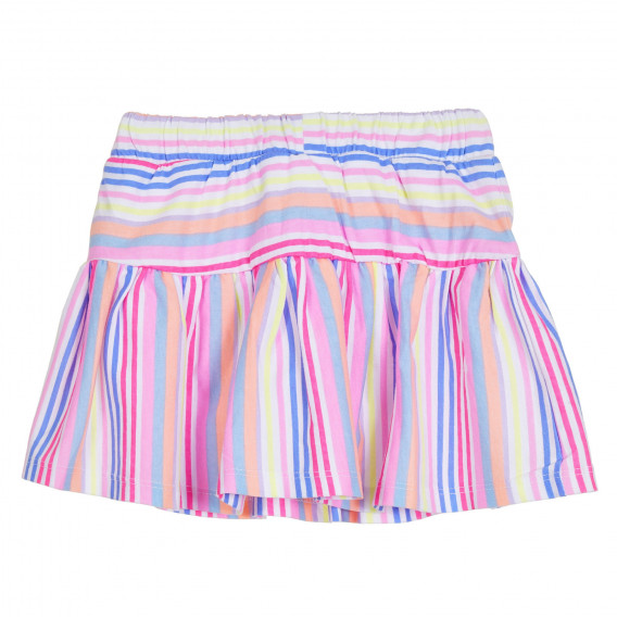 Cool Club βαμβακερή φούστα με χρωματιστές ρίγες για κορίτσια Cool club 270590 4