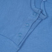 Βαμβακερή μπλούζα με τύπωμα βρεφικού αεροπλάνου, μπλε Cool club 270632 3