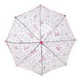 Cool Club ομπρέλα με χαριτωμένο τύπωμα λαγουδάκι και γατάκι, για κορίτσια Cool club 270942 