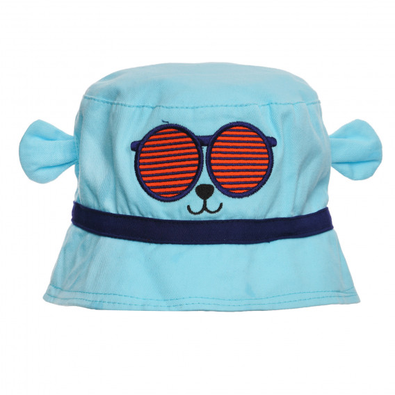 Καπέλο με τύπωμα και αυτιά μωρού, μπλε Cool club 270964 