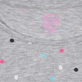 Cool Club μπλούζα με μακριά μανίκια με πολύχρωμες κουκκίδες, γκρι Cool club 271345 2