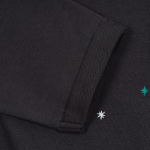 Βαμβακερή μπλούζα με χριστουγεννιάτικο print Ελάφι, μαύρο Cool club 271493 3