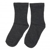 Σετ δύο ζευγάρια κάλτσες σε γκρι και μαύρο χρώμα Cool club 271579 4