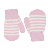 Cool Club σετ δύο ζευγάρια βρεφικά γάντια σε λευκό και ροζ χρώμα για κορίτσια Cool club 271619 4