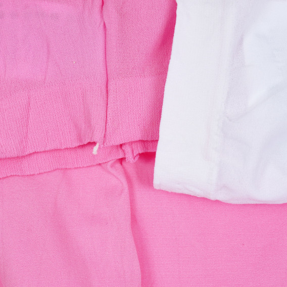 Cool Club σετ με δύο καλσόν σε ροζ και λευκό, για κορίτσια Cool club 271650 2