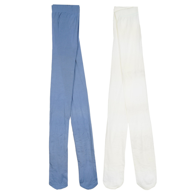 Cool Club σετ με δύο καλσόν σε λευκό και μπλε χρώμα, για κορίτσια  271653
