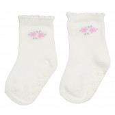 Σετ με τέσσερα ζευγάρια κάλτσες με λουλουδάτο τύπωμα για μωρά Cool club 271833 5