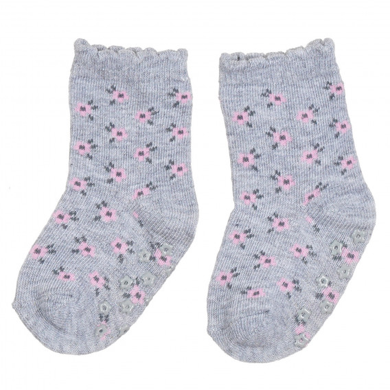 Σετ με τέσσερα ζευγάρια κάλτσες με λουλουδάτο τύπωμα για μωρά Cool club 271834 6