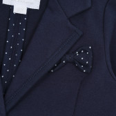 Cool Club έξυπνο βρεφικό μπουφάν με γραβάτα, μπλε ναυτικό για κορίτσια Cool club 271870 2