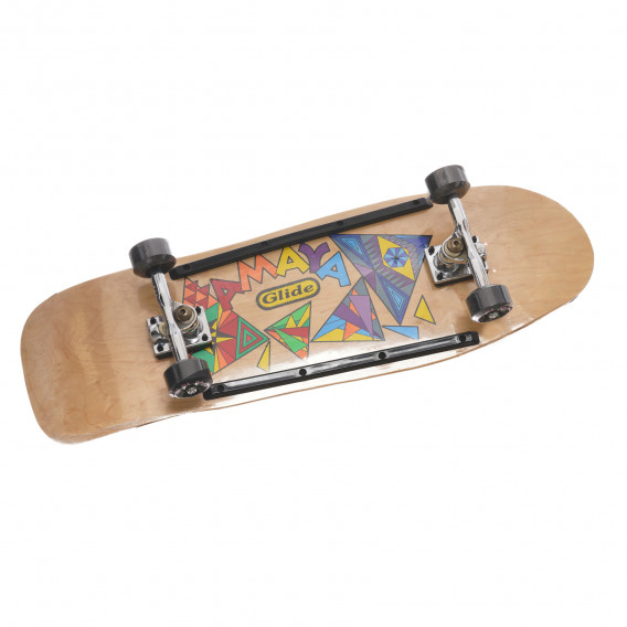 Skateboard Vintage 90/96 - glide, χρώμα μπεζ Amaya 272521 4