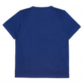 Βαμβακερό Τ-shirt Chicco navy blue με στάμπα Chicco 272630 8
