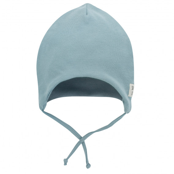 Βαμβακερό καπέλο με δέσιμο για μωρό, μπλε Pinokio 272950 
