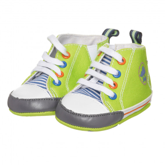Αθλητικά παπούτσια για αθλητικά παπούτσια τύπου baby, πράσινα Cool club 273647 