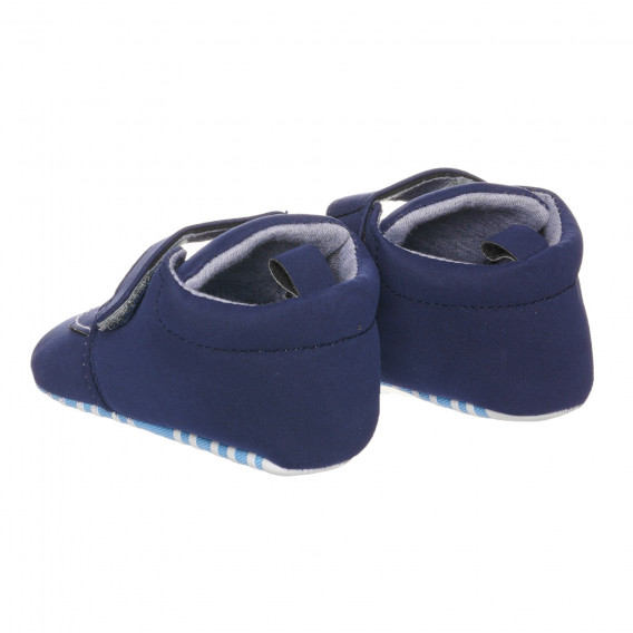 Μπότες σουέτ με αυτοκόλλητα velcro για μωρό, μπλε Cool club 273808 2